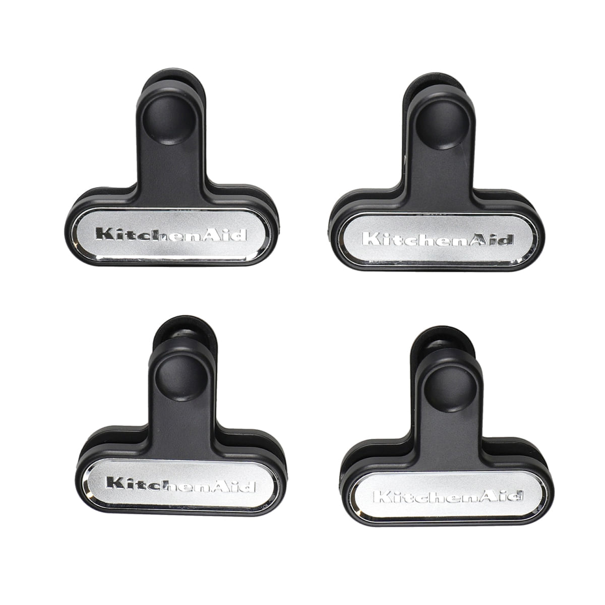 Kit 4 Peças Prendedores Kitchenaid Preto Utensilio Cozinha