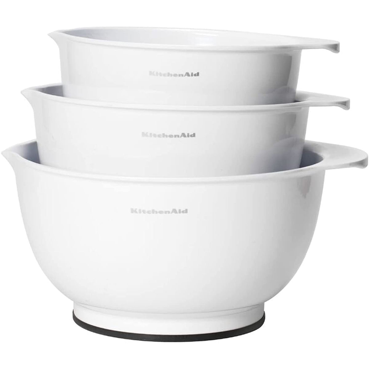 Conjunto Bowls 3 Tigelas Bowls Branco Kitchenaid