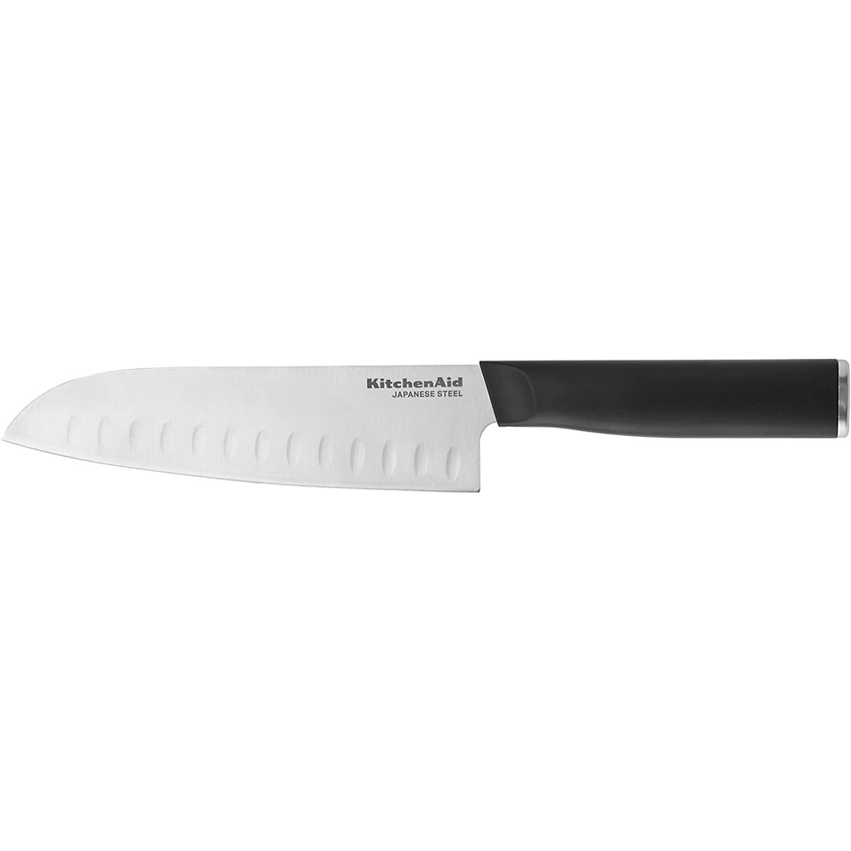 Faca Santoku 31Cm Preto Forjada Com Capa Protetora Kitchenaid