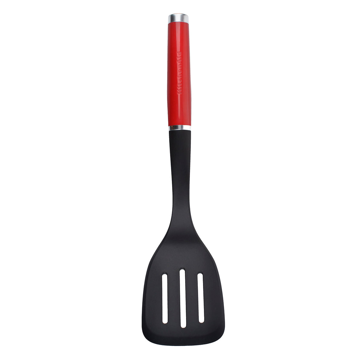 Espátula Perfurada De Nylon 35Cm Vermelho Kitchenaid