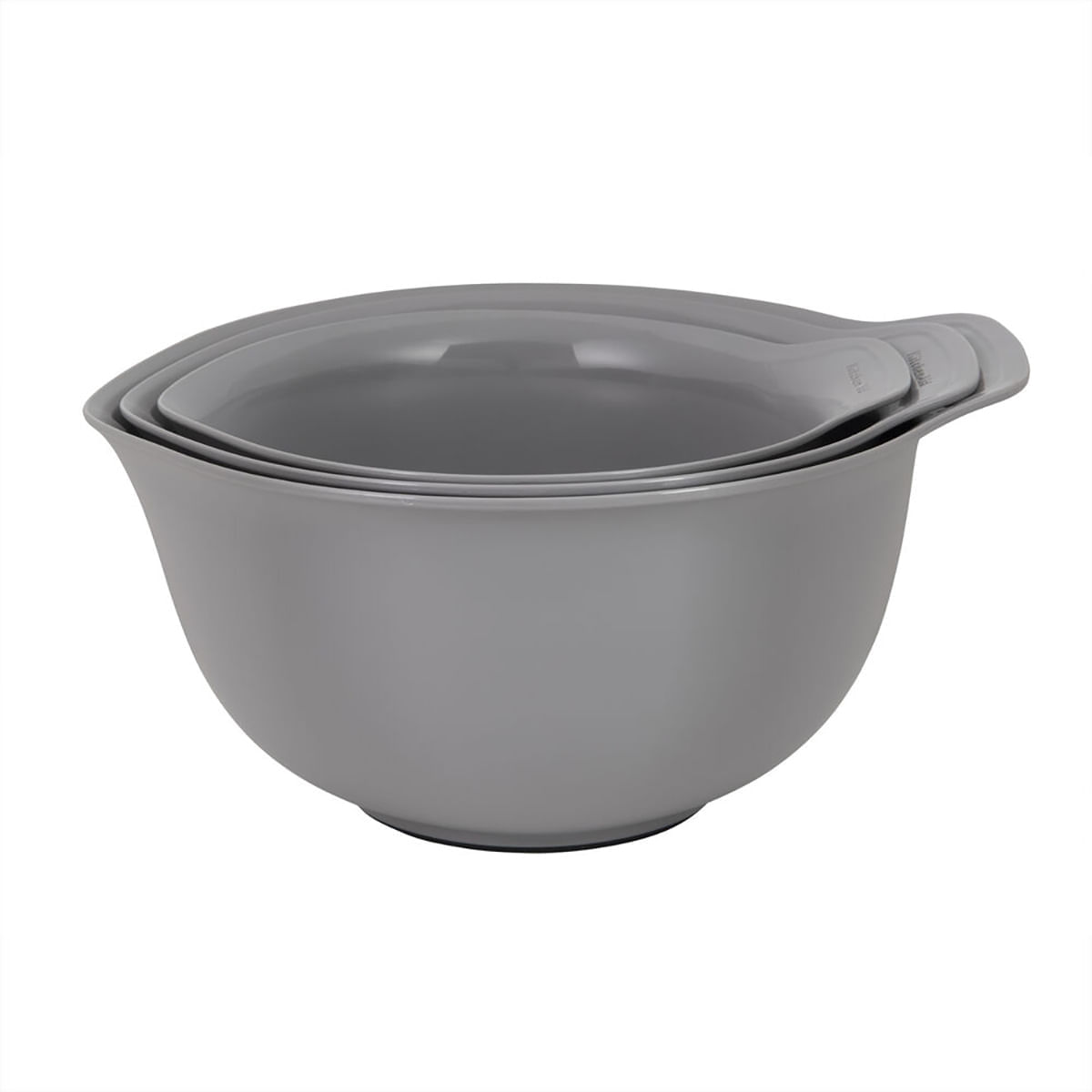 Conjunto Bowls 3 Tigelas Bowls Cinza Kitchenaid