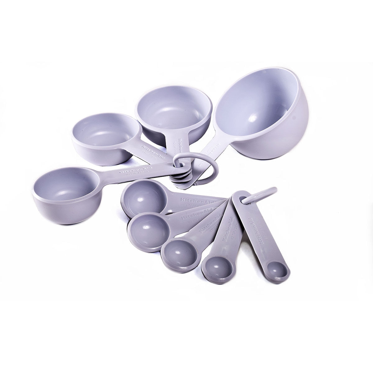 Conjunto 4 Xícaras E 5 Colheres De Medidas Lavanda Kitchenaid