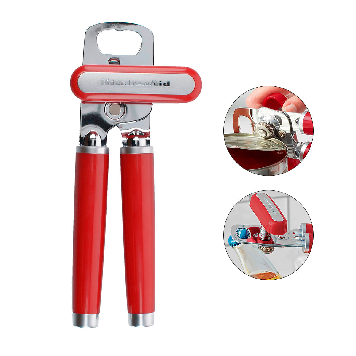 Abridor Latas E Garrafas New Generation Vermelho