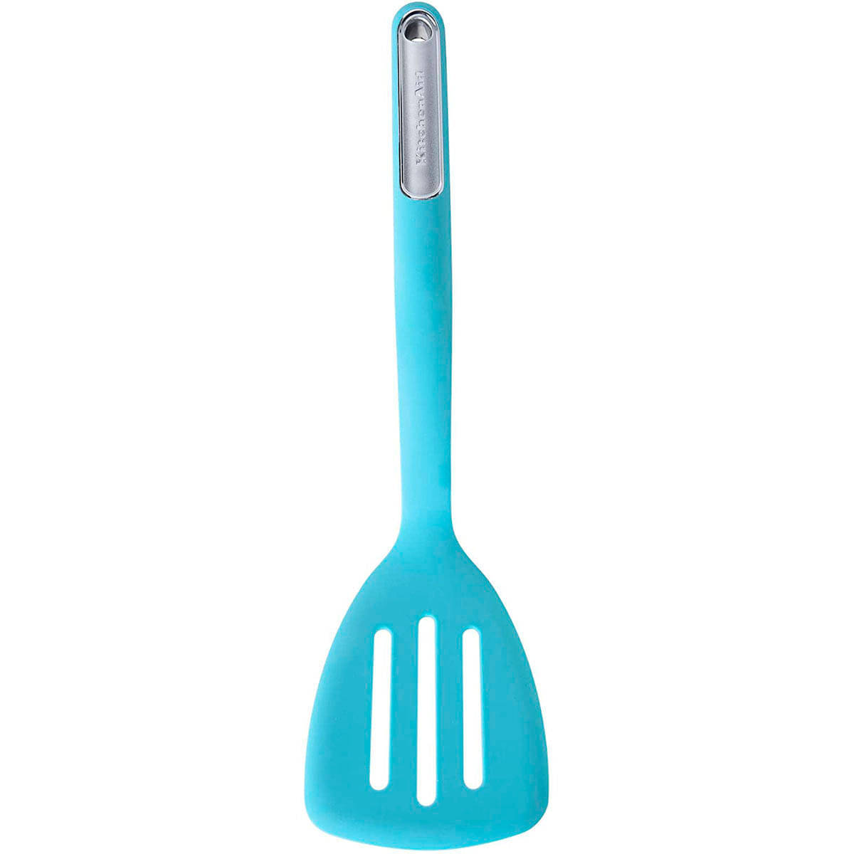 Espátula Perfurada De Nylon 35Cm Azul Kitchenaid