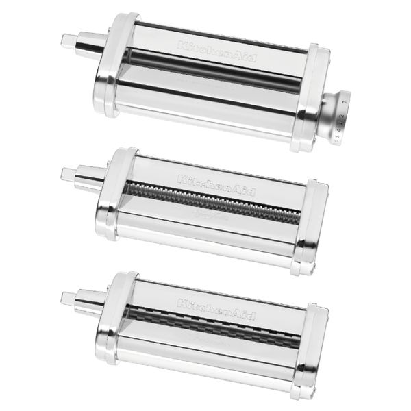 Conjunto de Rolos para Massas para Batedeira KitchenAid KIN01CX