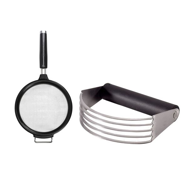Kit Peneira e Misturador de Massas Inox Cozinha KitchenAid KitchenAid